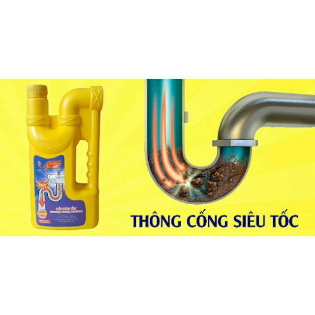 Chất thông cống/cầu Thái siêu tốc SIFA 1600g