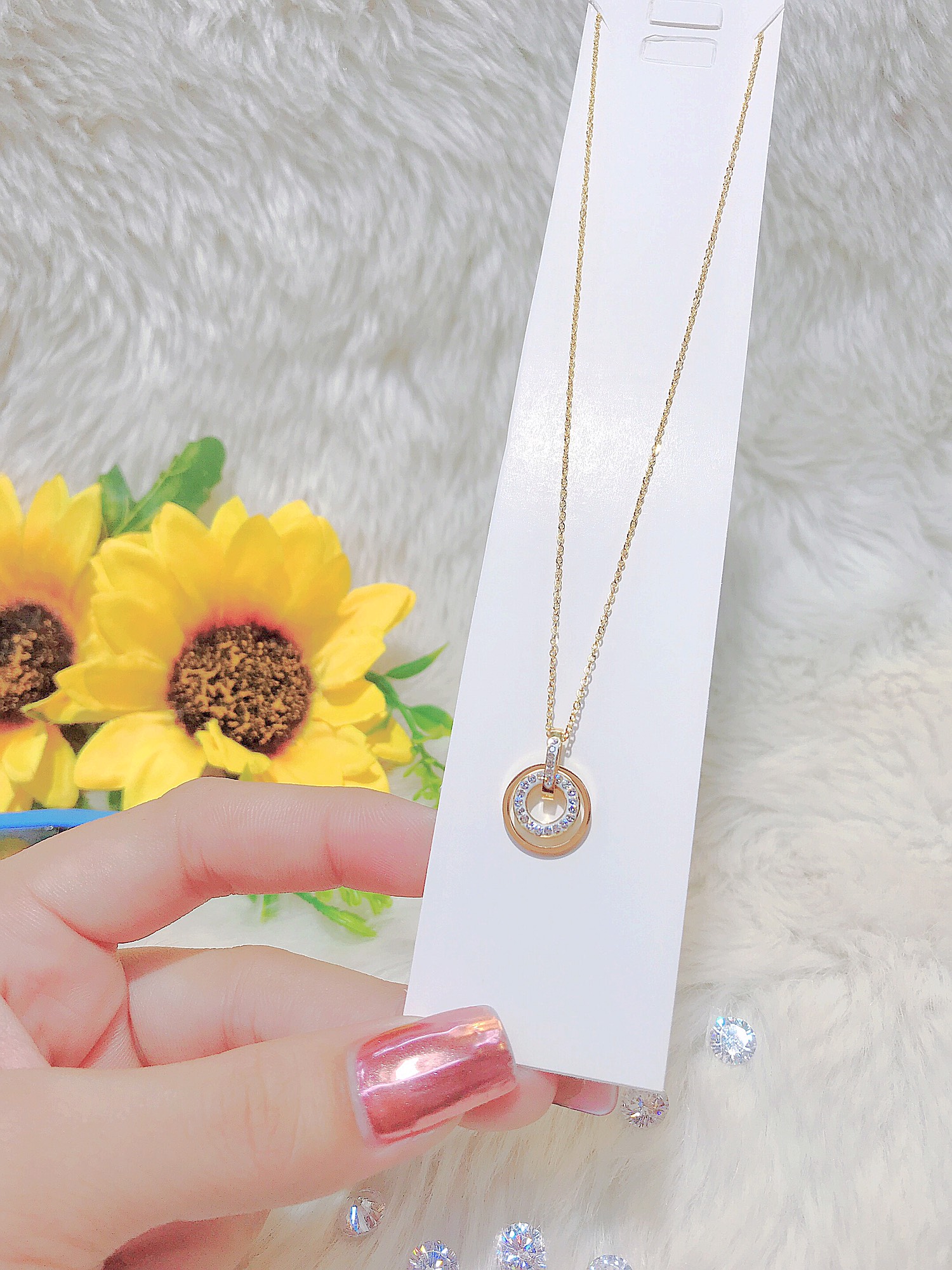 Dây chuyền nữ Khoen Tròn mạ Vàng 18k Cao Cấp (Có 03 Mẫu) X.DC0028-90 – Vòng cổ nữ. dây chuyền vàng nữ, dây đeo cổ, vòng cổ nữ, dây chuyền bạc nữ, dây chuyền vàng tây nữ 1 chỉ, dây chuyền nữ đẹp, dây chuyền nữ cá tính