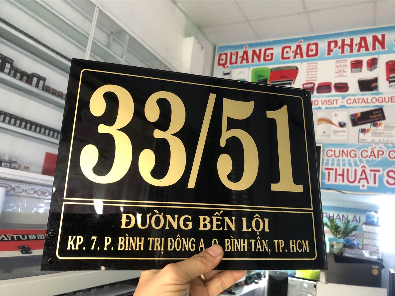 [HCM]Bảng mica công ty - bảng số nhà