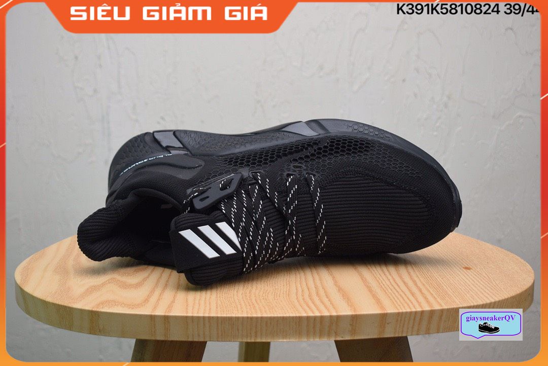 Giày thể thao sneaker Alphabounce 2020 đen full siêu êm siêu rẻ hàng cực đẹp