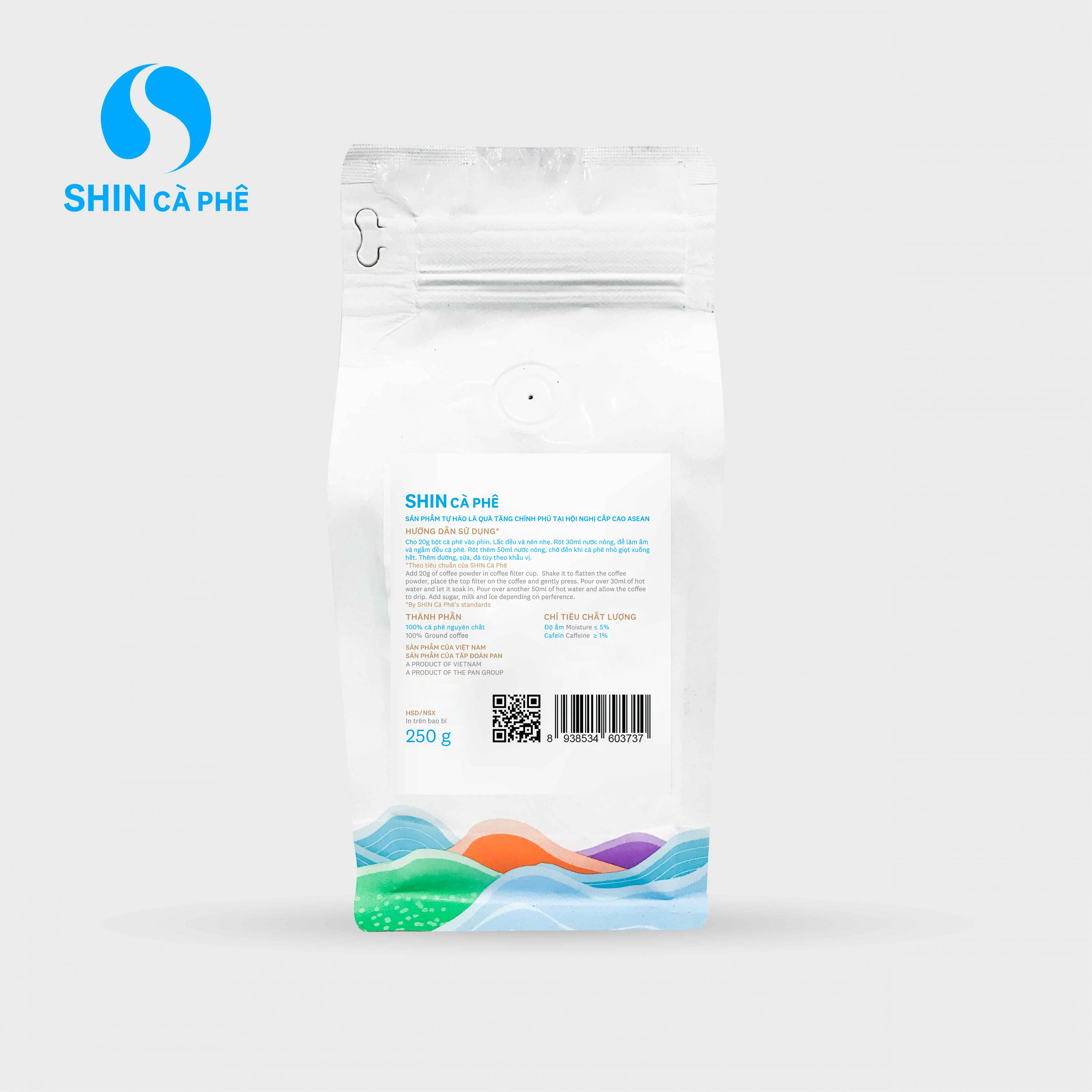 SHIN Cà phê - Pleiku Blend phin - 250gram