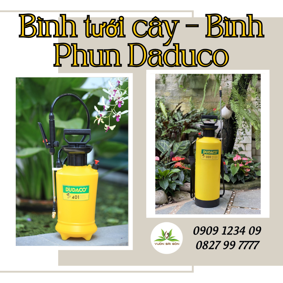 Dudaco 202 2-Liter Spray Bottle - Used for Spraying Plant Care (Saigon Garden - Vuon Sai Gon)