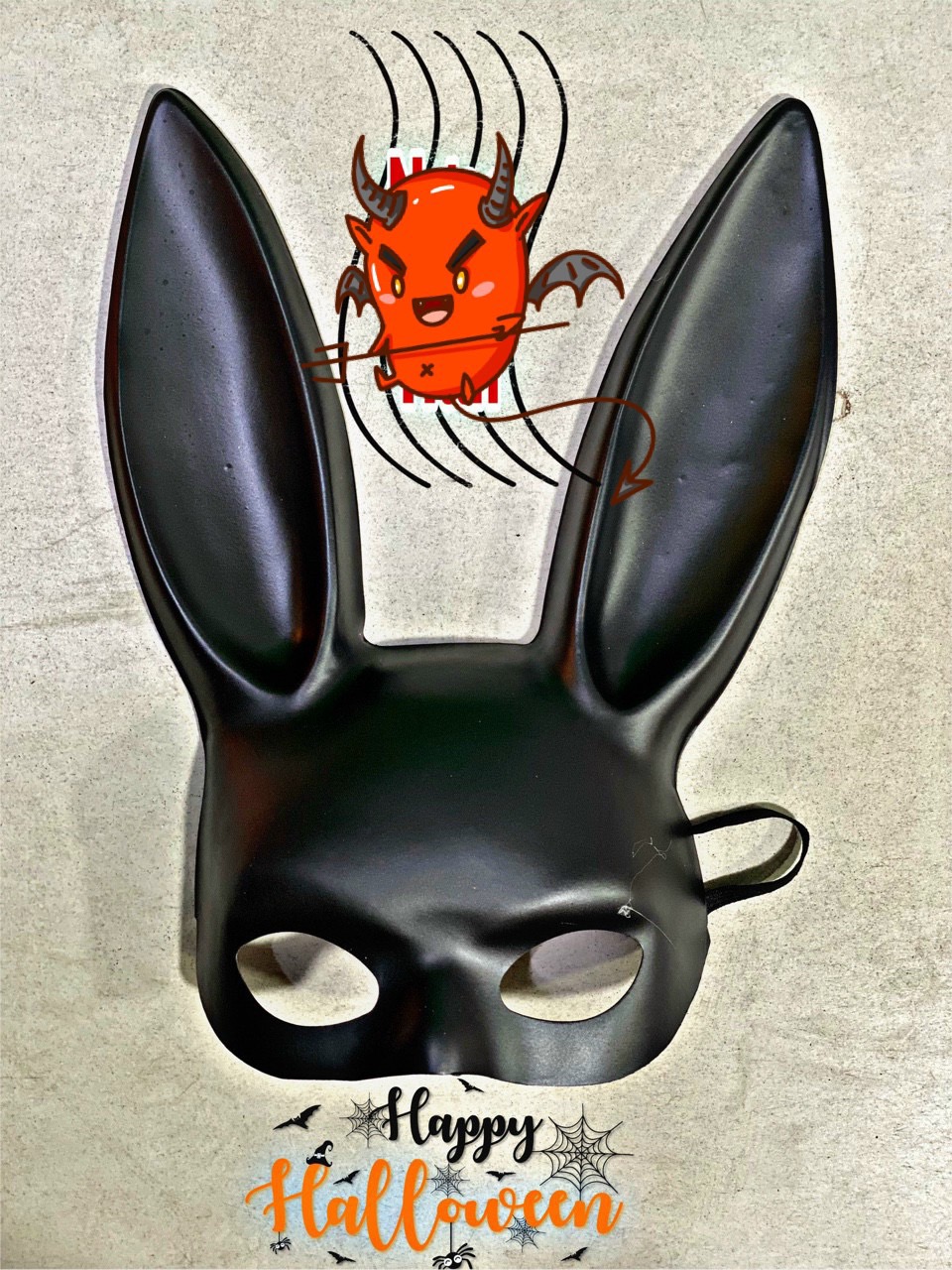 [MUA 2 GIẢM 5%][HCM]Mặt nạ thỏ halloween