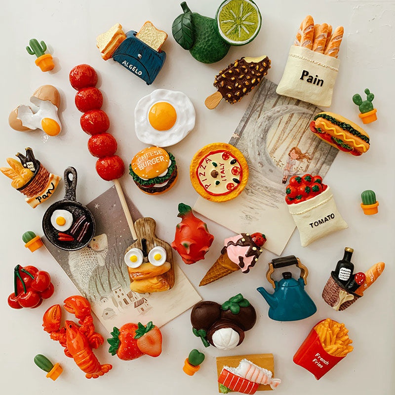 Nam châm hít dán dính tủ lạnh siêu mạnh, nam châm vĩnh cửu dán tủ lạnh hình phụ kiện nhà bếp - TUHUHOUSE