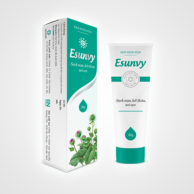 Kem ngừa mụn Esunvy - sạch mụn, hết thâm, mờ sẹo