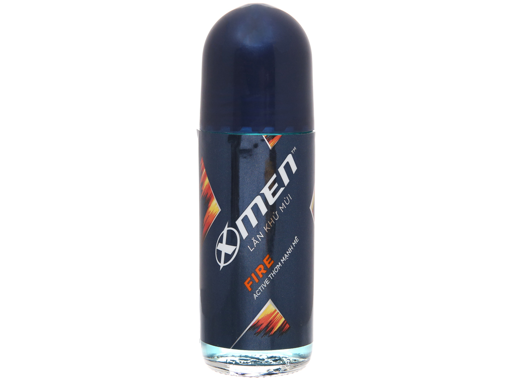 [HCM]Lăn khử mùi X-Men Fire Active thơm mạnh mẽ 50ml
