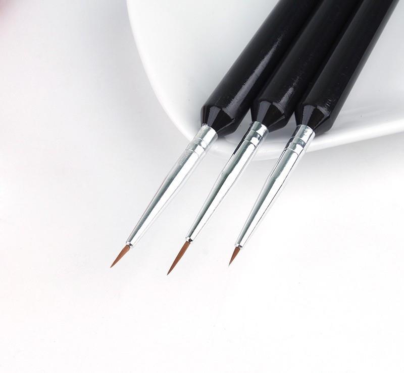 [HCM]Bộ 3 cọ vẽ nét nhỏ.