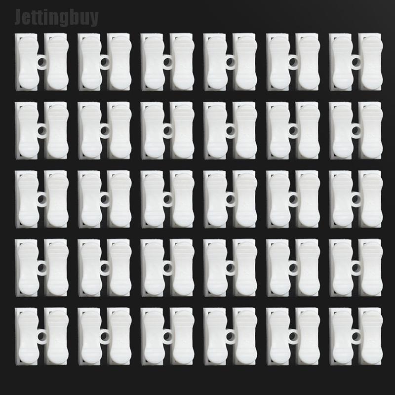 Jettingbuy 30 Pcs Electrical Cable Connectors Quick Splice Lock Wire Terminals Self Locking