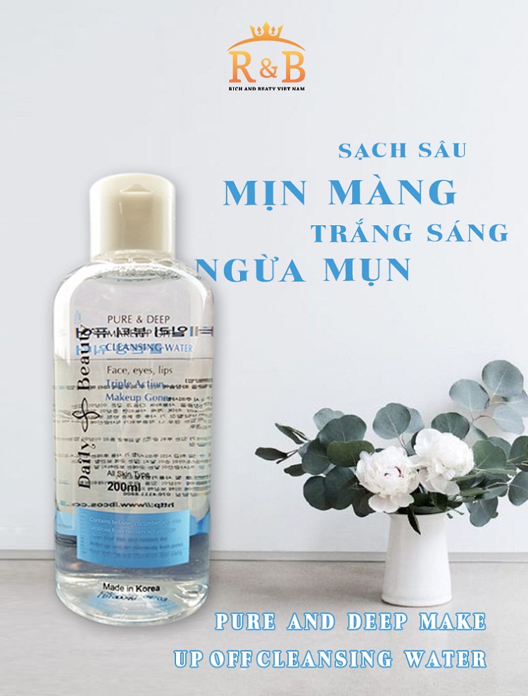 Nước tẩy trang Daily Beauty