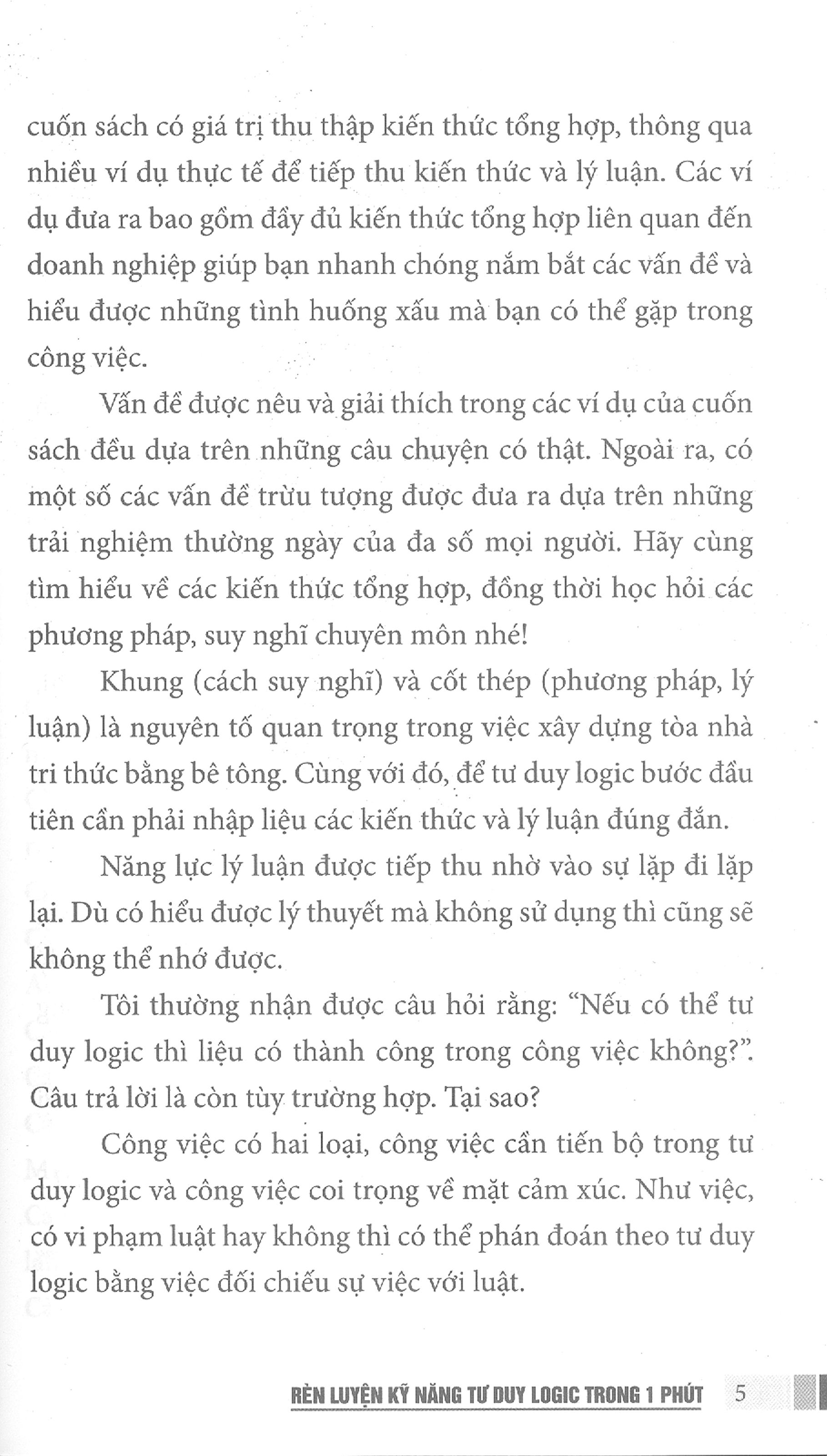 Rèn Luyện Kĩ Năng Tư Duy Logic Trong 1 Phút