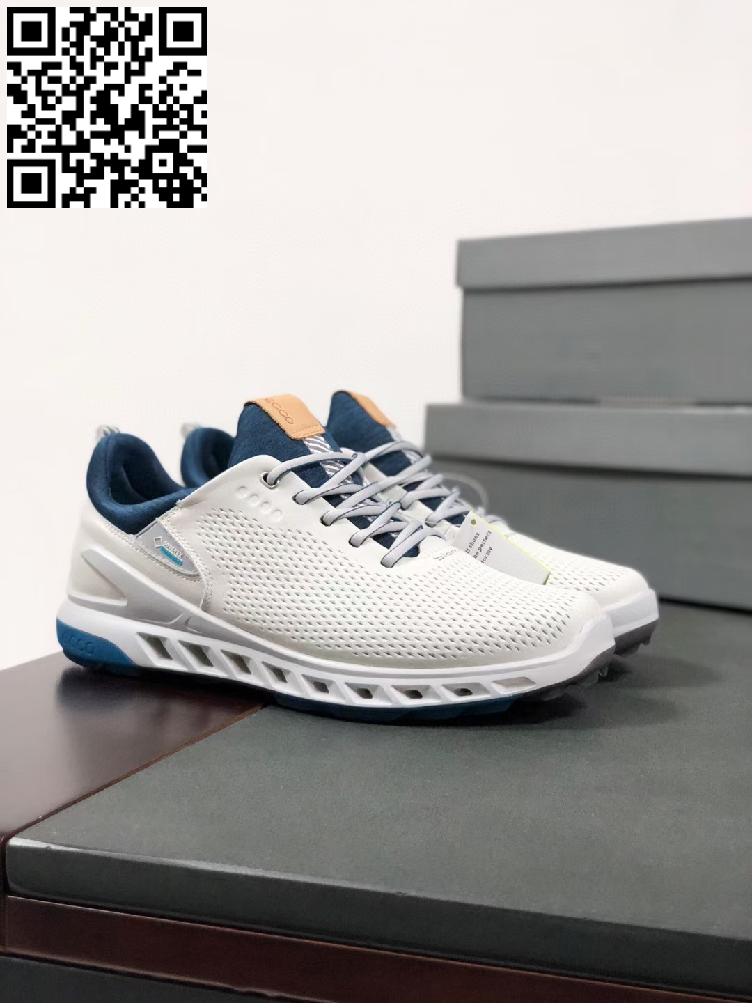 Giày golf nam CORE 100213-60549màu Trắng | ECCO