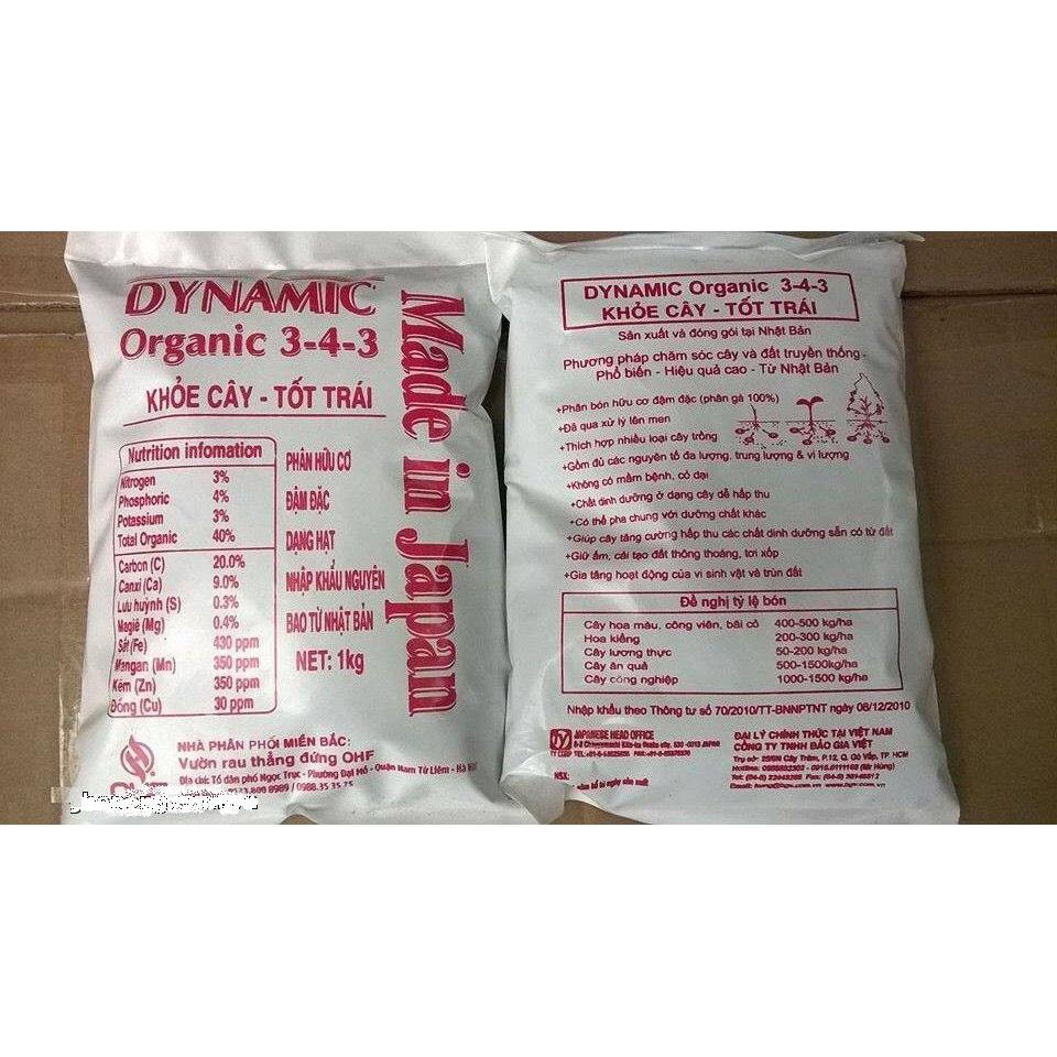 Phân gà hữu cơ nhật bản gói 1kg