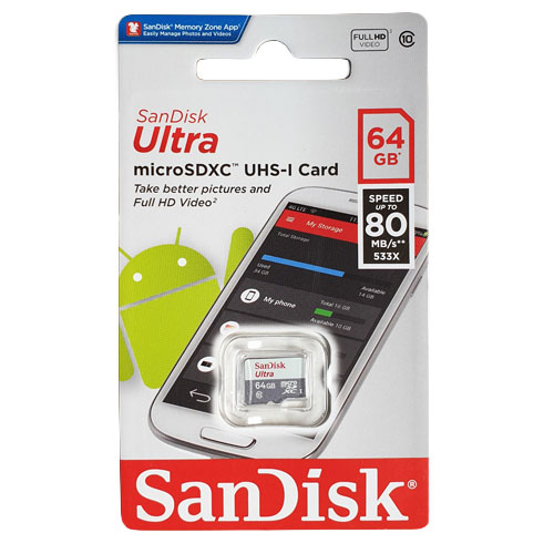 Thẻ nhớ micro sd 16gb/32gb/64gb/128gb sandisk class 10 chính hãng