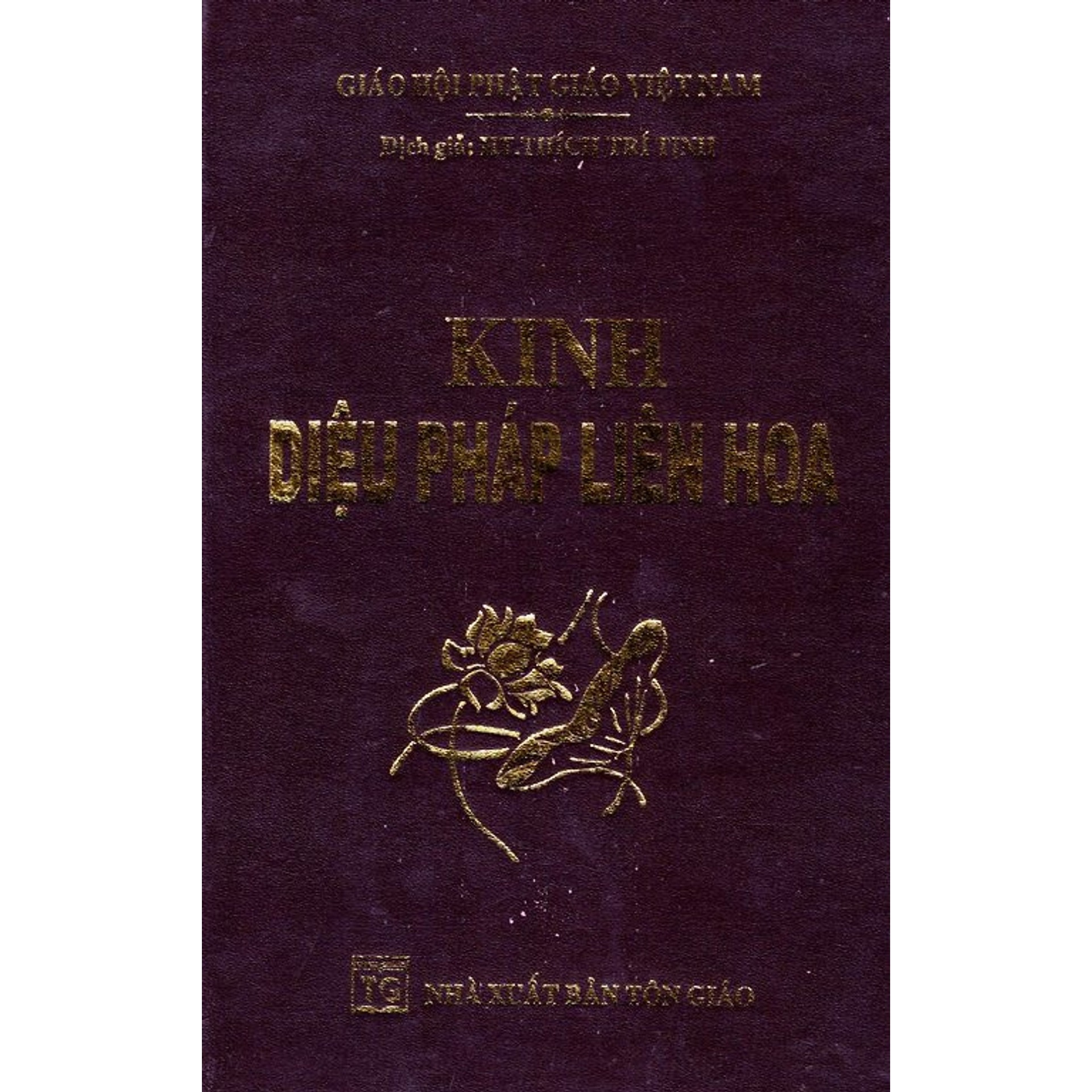 [HCM]Sách Phật Giáo - Kinh Sách - Kinh Diệu Pháp Liên Hoa (Bìa Da)