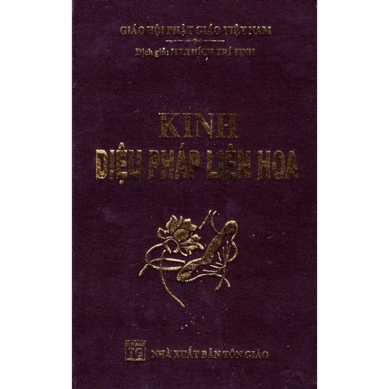 Sách Phật Giáo - Kinh Sách - Kinh Diệu Pháp Liên Hoa (Bìa Da)