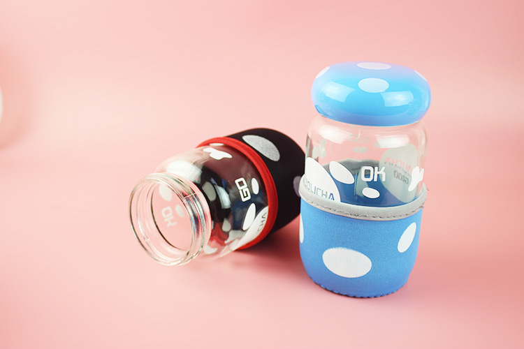 Bình Đựng Nước Hình Nấm Bolicha 300ml