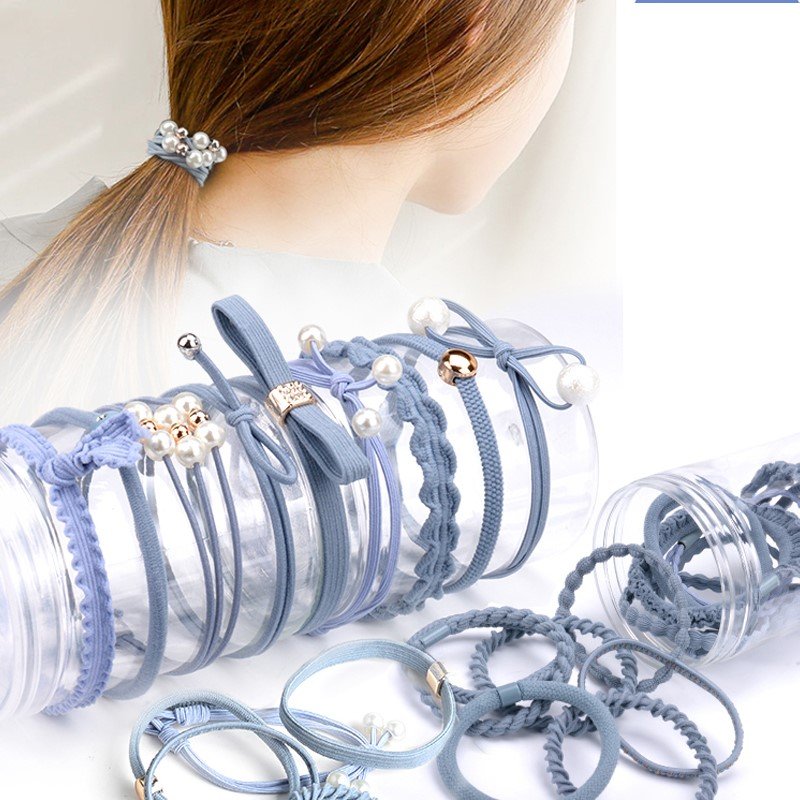 hộp 12 dây cột tóc hàn quốc cực xinh