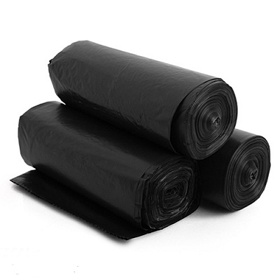3 CUỘN TÚI ĐỰNG RÁC ĐEN ( 1KG/ 3 CUỘN / GÓI)
