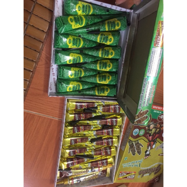 Mực vẽ henna bán lẻ (2 cone) trở lên - Đen