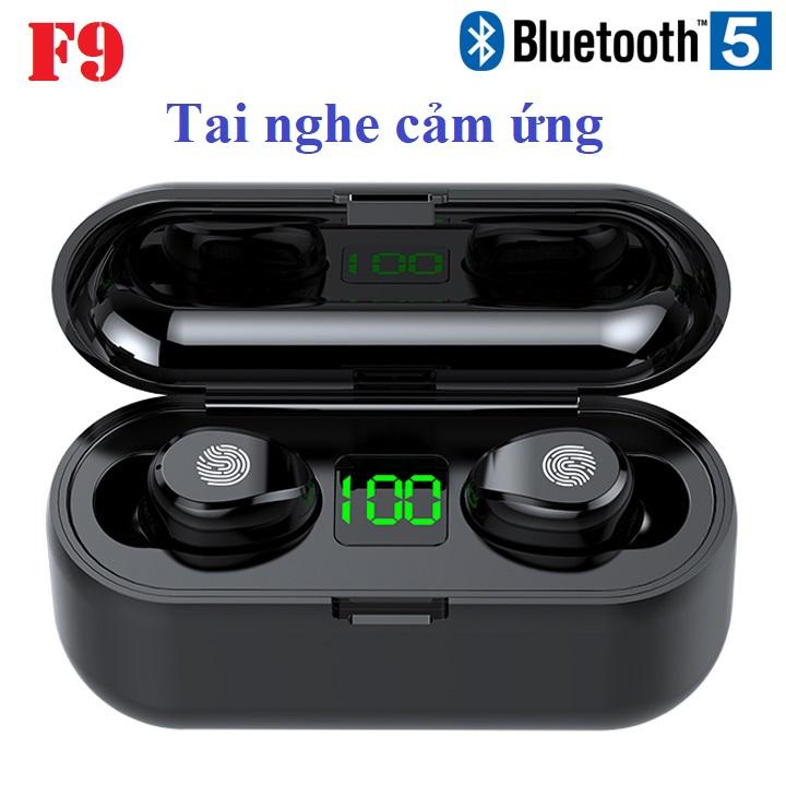 Tai nghe bluetooth khong day 5.0 Amoi F9 pin trâu...