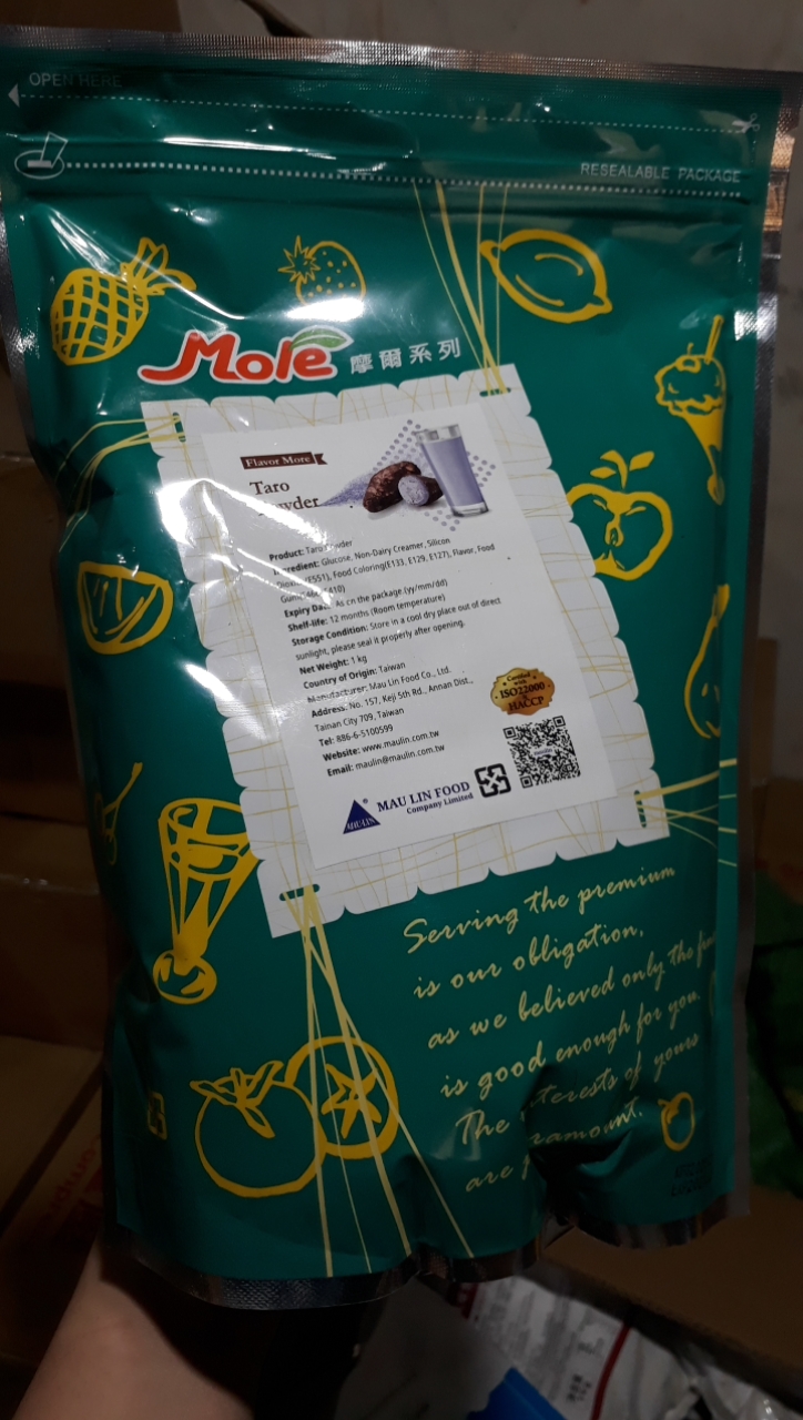 Bột vị khoai môn Mole gói 1kg