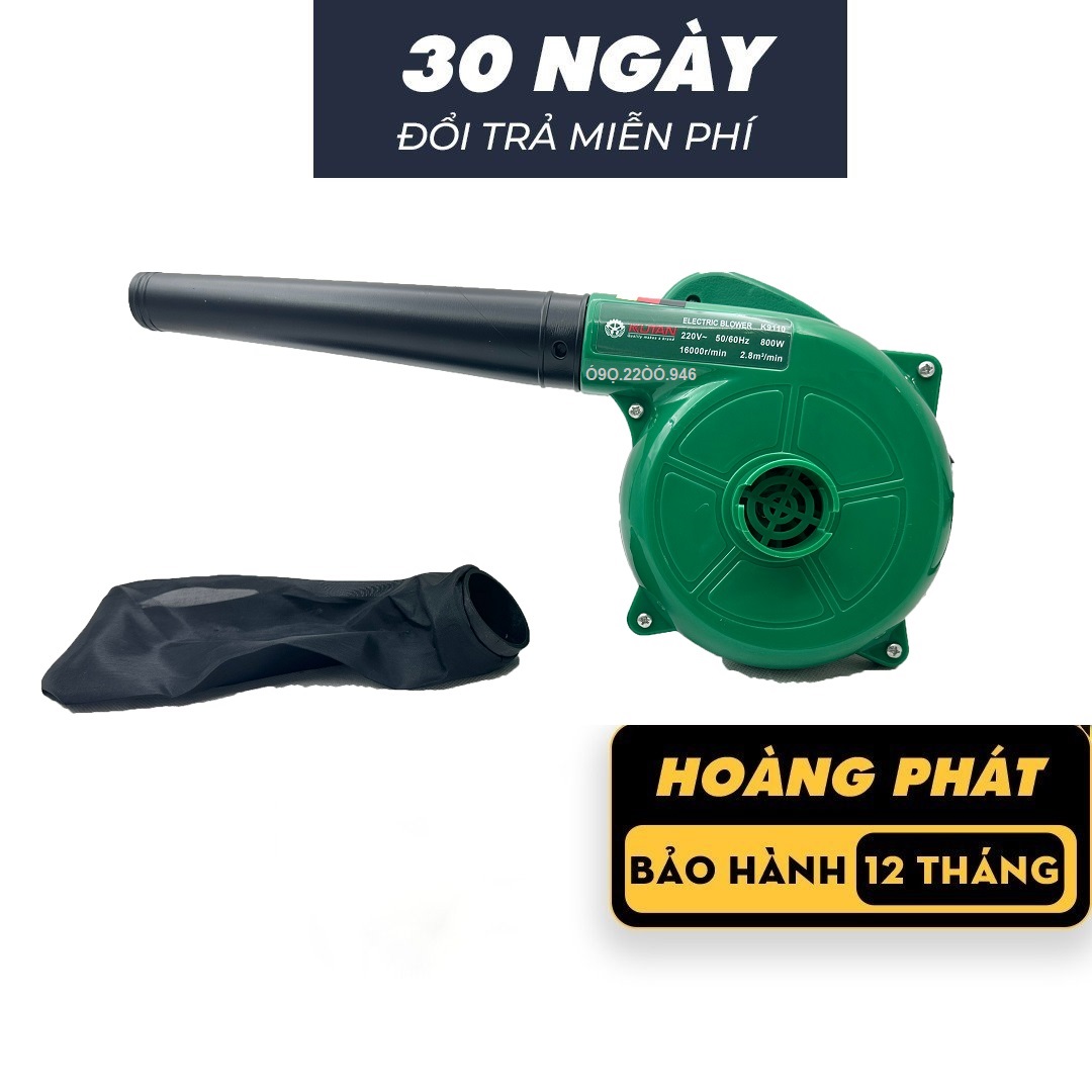 Máy thổi bụi KUTAN 800W | máy thổi bụi quán net | máy thổi hút bụi 2 ...