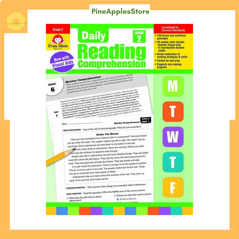 Bộ sách Daily reading comprehension Level 1-8