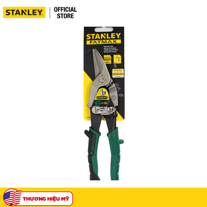 Kéo cắt sắt mũi phải 10"/250mm Stanley 14-564-22