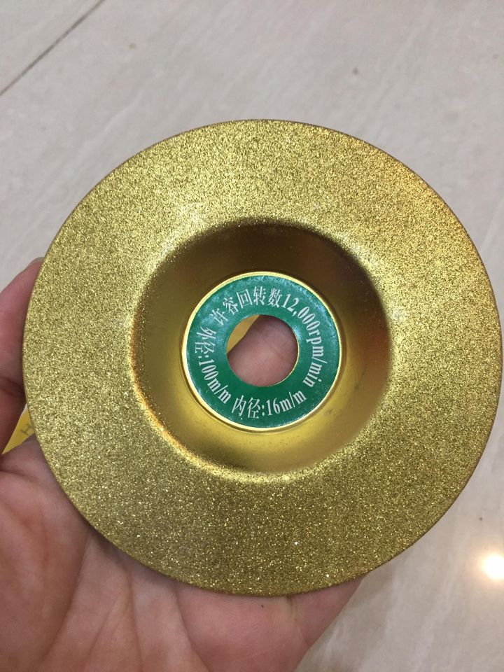 Lưỡi mài kính phi 100mm lỗ 20mm