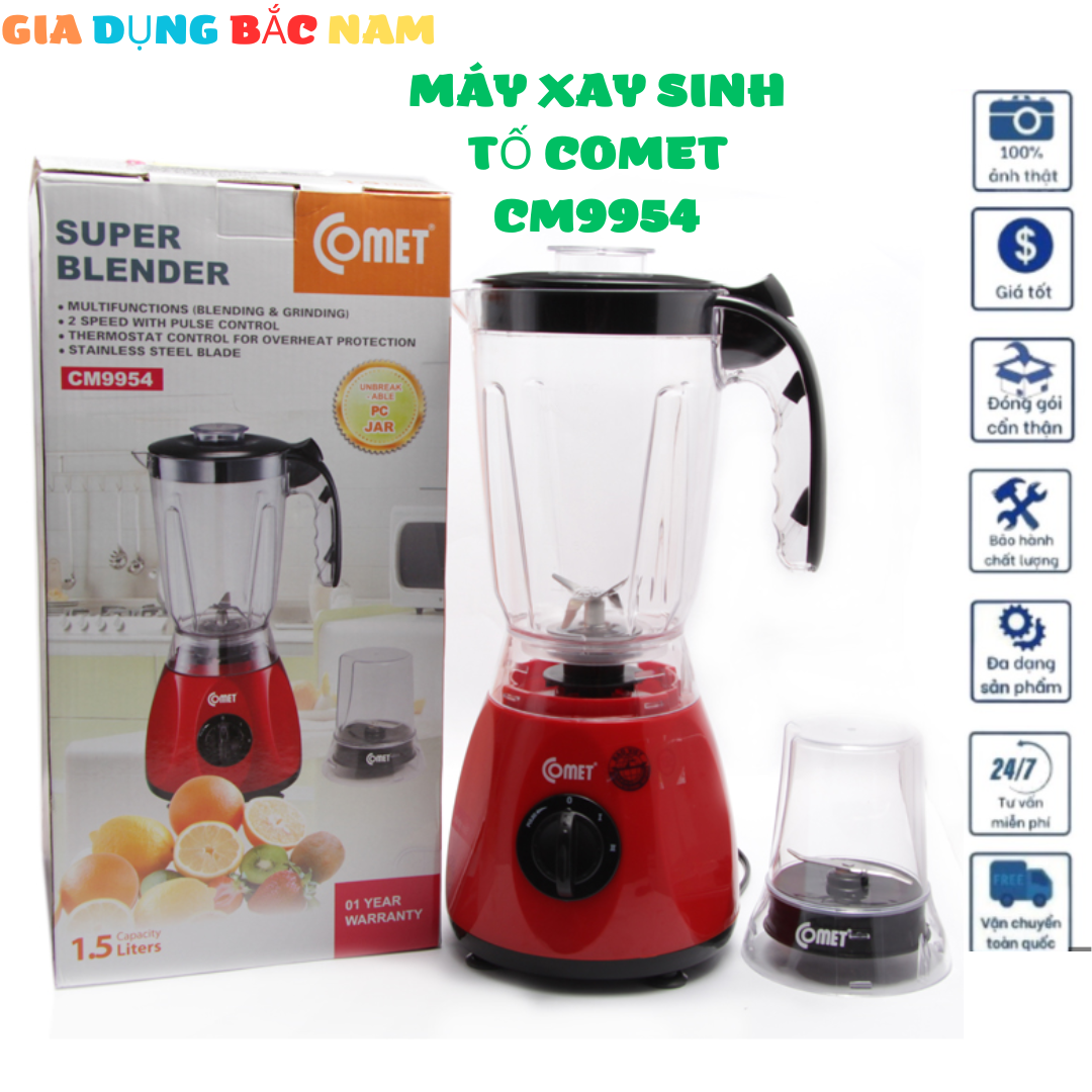 MÁY XAY SINH TỐ COMET CM9954 CHÍNH HÃNG