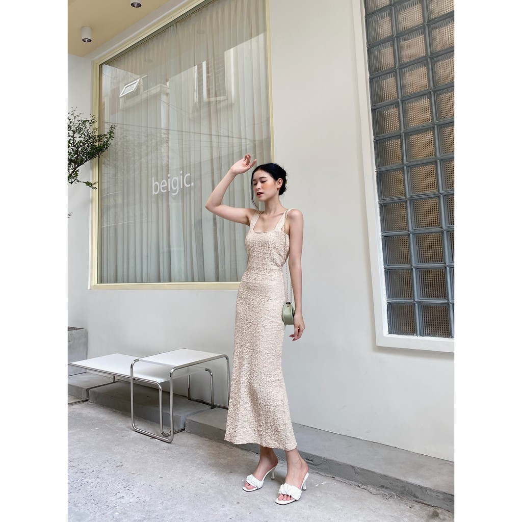 Yu cherry | đầm cami spandex dress yd143