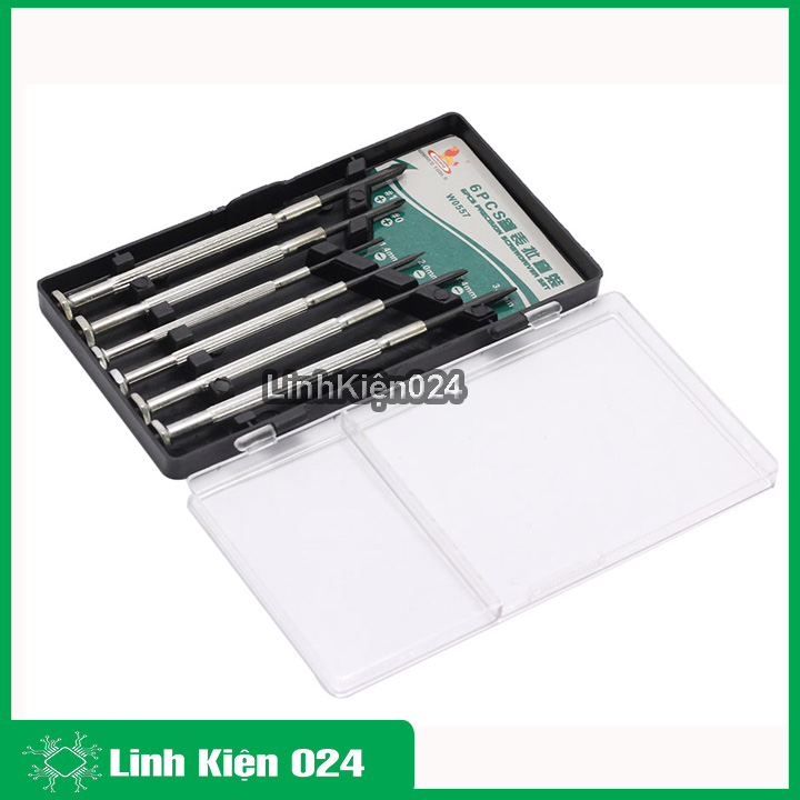 Bộ tuốc nơ vít sửa đồng hồ W0557 6PCS