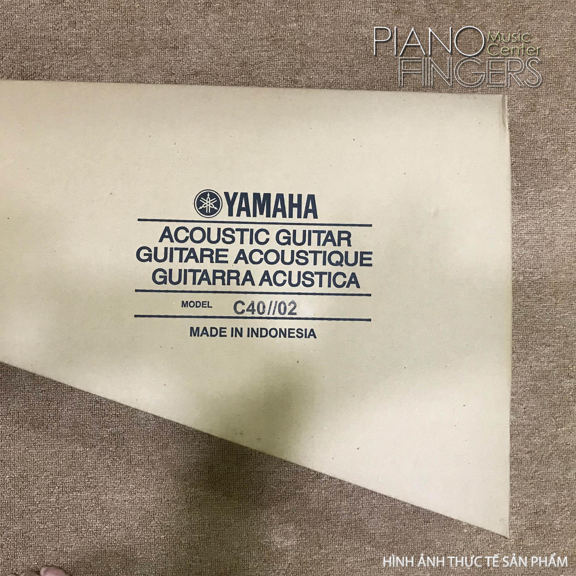Đàn guitar classic Yamaha C40 ( màu natural) - Piano Fingers