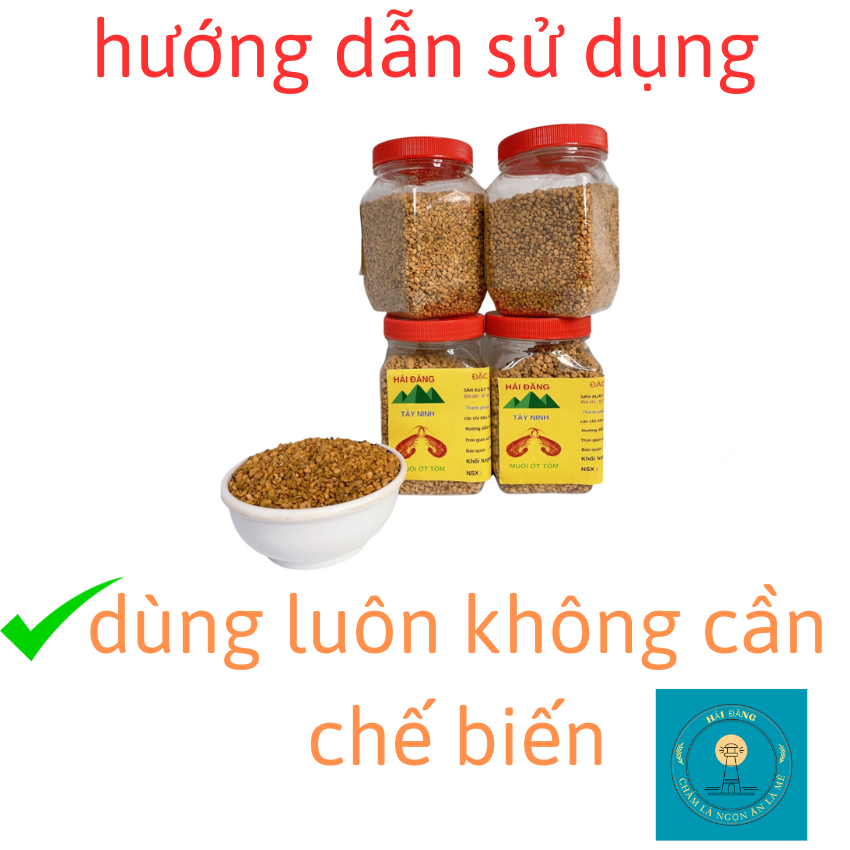 combo 4 hũ muối tây ninh 250g HẢI ĐĂNG TINYES