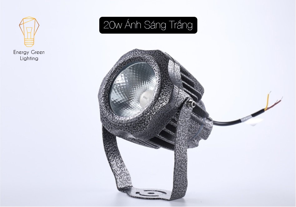 Đèn rọi cột,rọi cây,rọi tường ygs005 - chiếu điểm ngoài trời - chống nước ip65 - công suất 20w - ánh sáng trắng,vàng