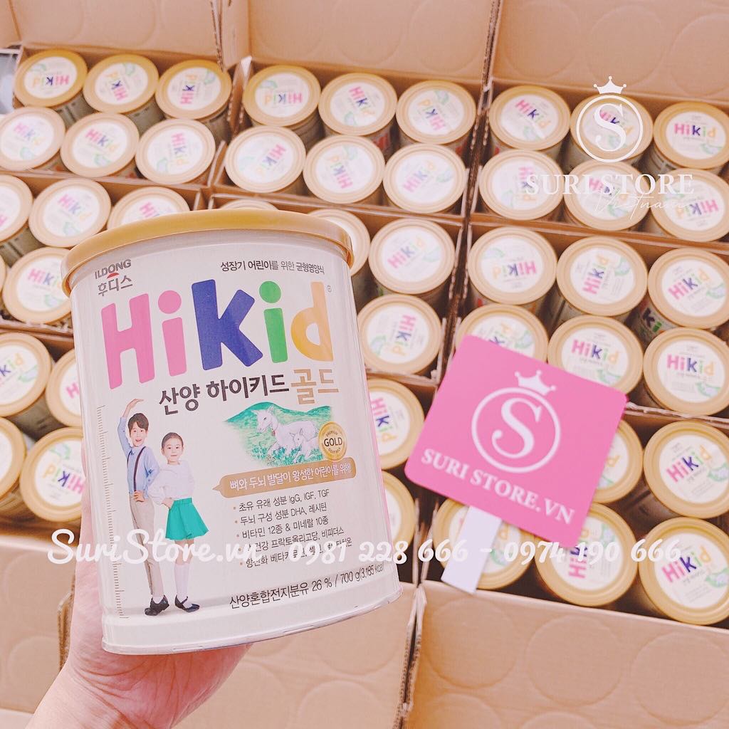 Sữa Hikid dê ILdong 700g