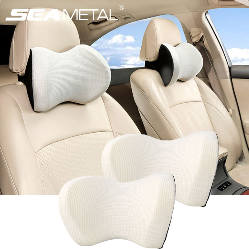 Xe Tựa Đầu Ghế Đầu Cổ Phần Còn Lại Bộ Nhớ Bọt Đệm Thoáng Khí Văn Phòng Ghế Cổ Gối Hỗ Trợ Bảo Vệ