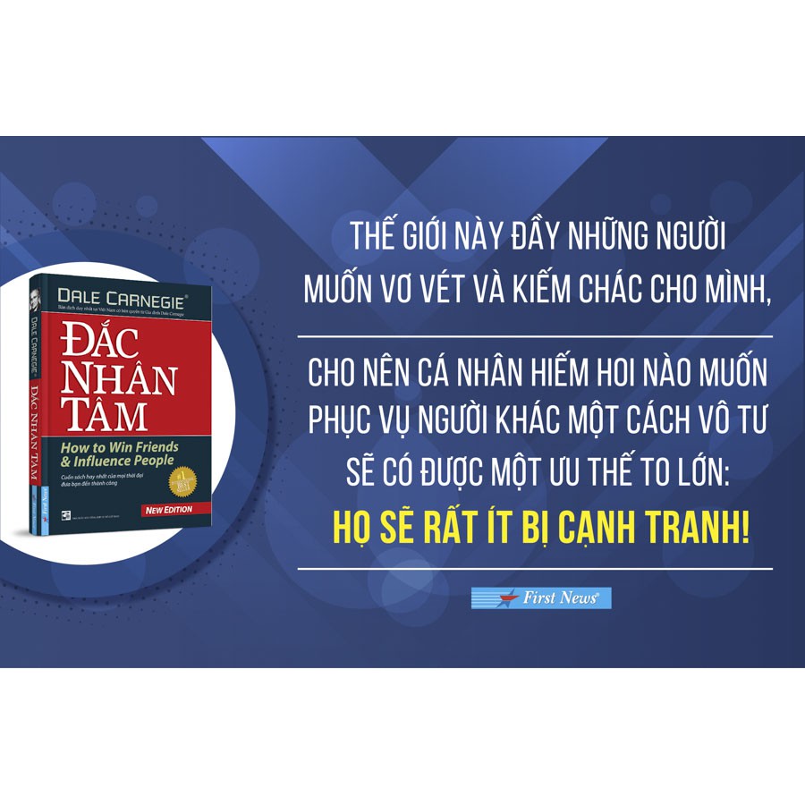 Sách Đắc Nhân Tâm (Khổ nhỏ) First News