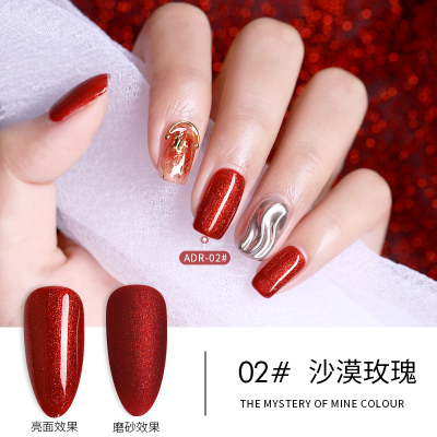 [HCM]Sơn gel AS red - màu nhũ kim loại mã ADR