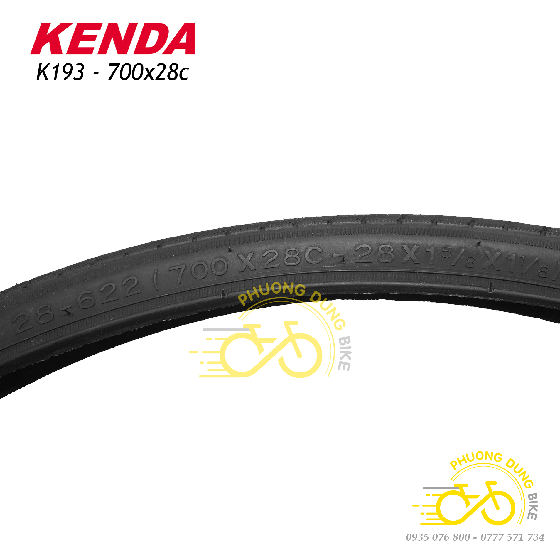 Lốp (Vỏ) xe đạp KENDA VN KWEST K193 700x28C - 1 Cái