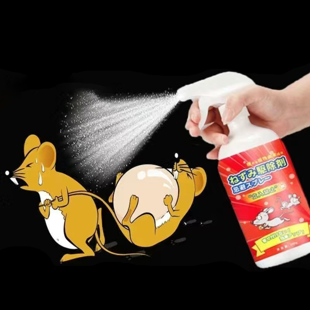 Bình xịt đuổi chuột - Xịt là đuổi cả ổ...Siêu hiệu quả an toàn