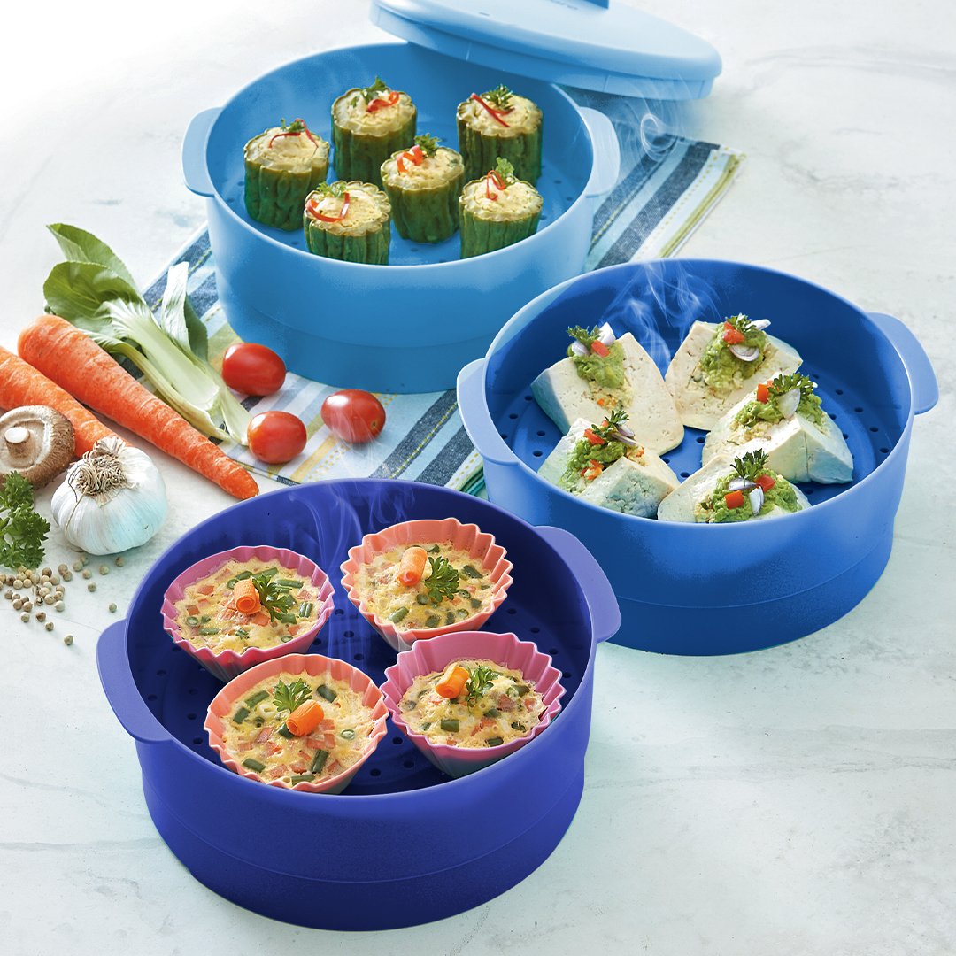 Xửng Hấp Steam It 3 Tầng - Tupperware