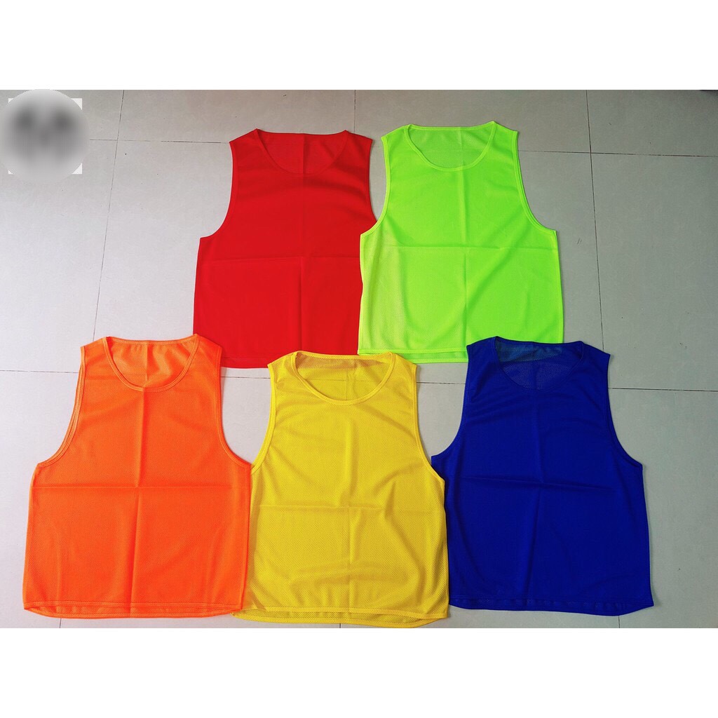 Áo Pitch lưới tập bóng đá cho TRẺ EM - HS - chất đẹp (combo 10 chiếc /1 màu)