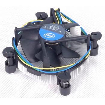 Quạt tản nhiệt CPU máy tính Socket 1155/1151/1150 (Màu đen, bạc)