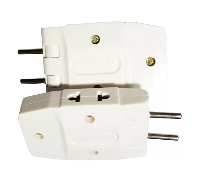 Bộ 2 Phích cắm chia 3 Du Lịch đa năng 2200W