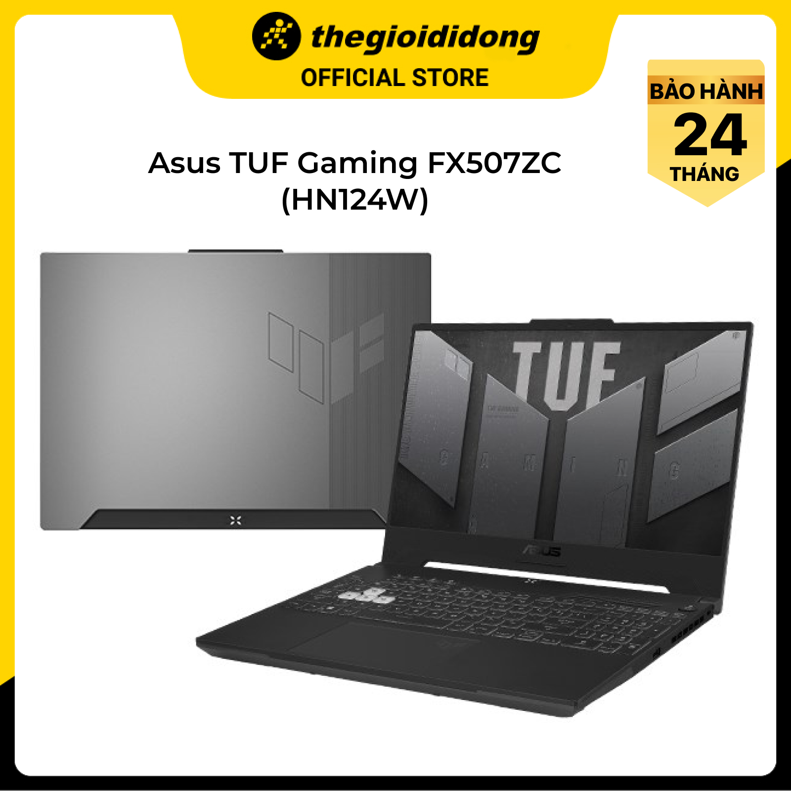 Laptop Asus TUF Gaming FX507ZC i7 12700H/8GB/512GB/4GB RTX3050/144Hz/Win11 (HN124W) - Hàng chính...