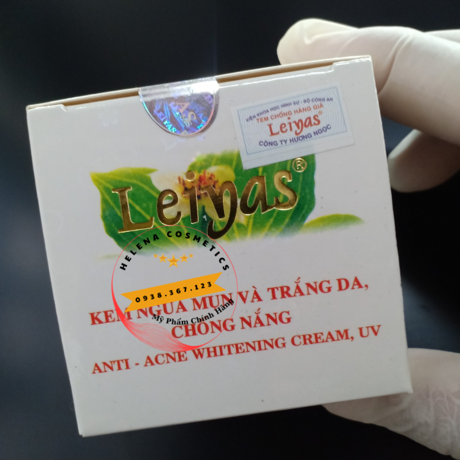 Kem Leiyas ngừa mụn, trắng da, chống nắng 10g - Helena Cosmetics