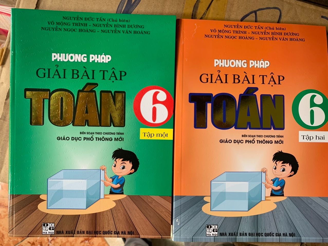 Combo phương pháp giải bài tập toán 6 - tập 1+2