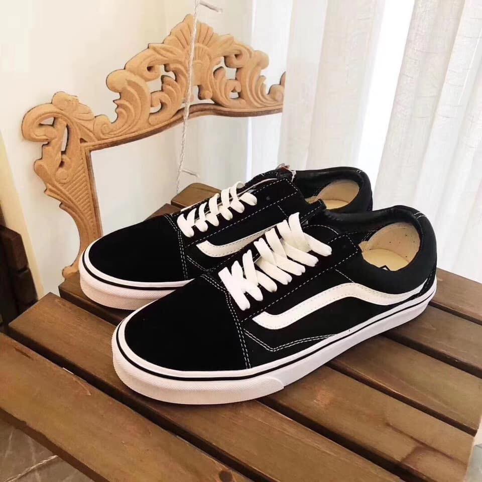 Giày Sneaker Vans Old màu đen hàng VNXK