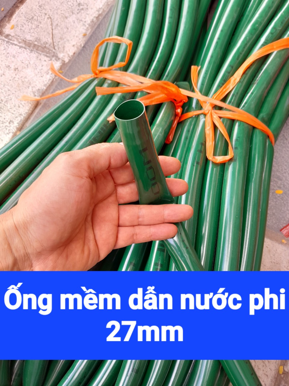 10 mét dây ống mềm dẫn nước phi 21 và 27